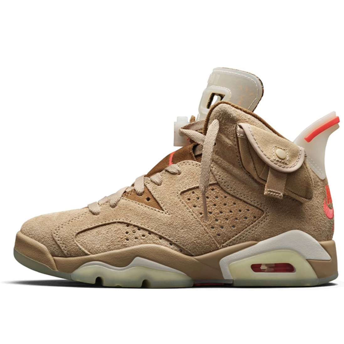 Travis Scott × Jordan 6 "Khaki"